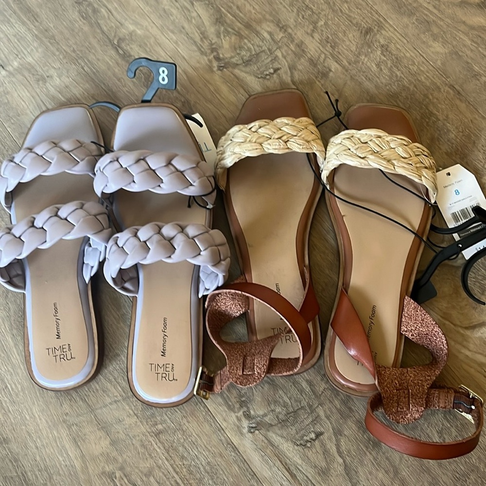 Never worn sandals